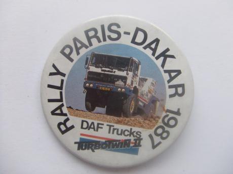 Rally Paris-Dakar 1987 DAF Trucks Turbowing II